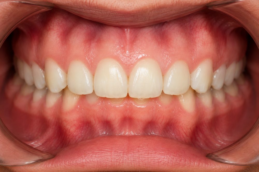 Illustration of deep bite